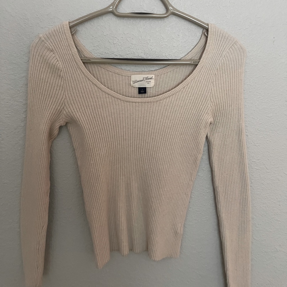 Women’s Universal Thread Scoop Neck Long Sleeve